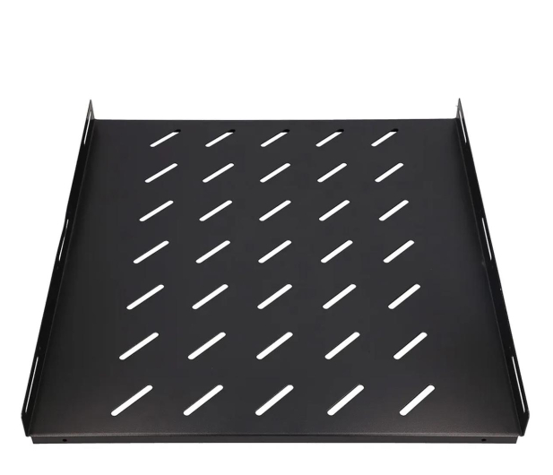 ExtraLink Półka do szaf wiszących 19" 500MM 1U (czarna) - 1111163 - zdjęcie